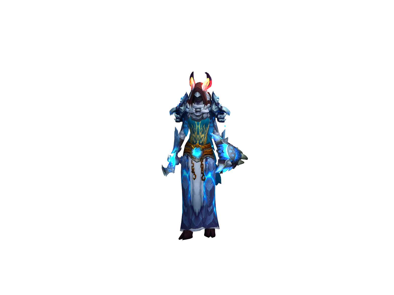 Aeliniani 3D character render