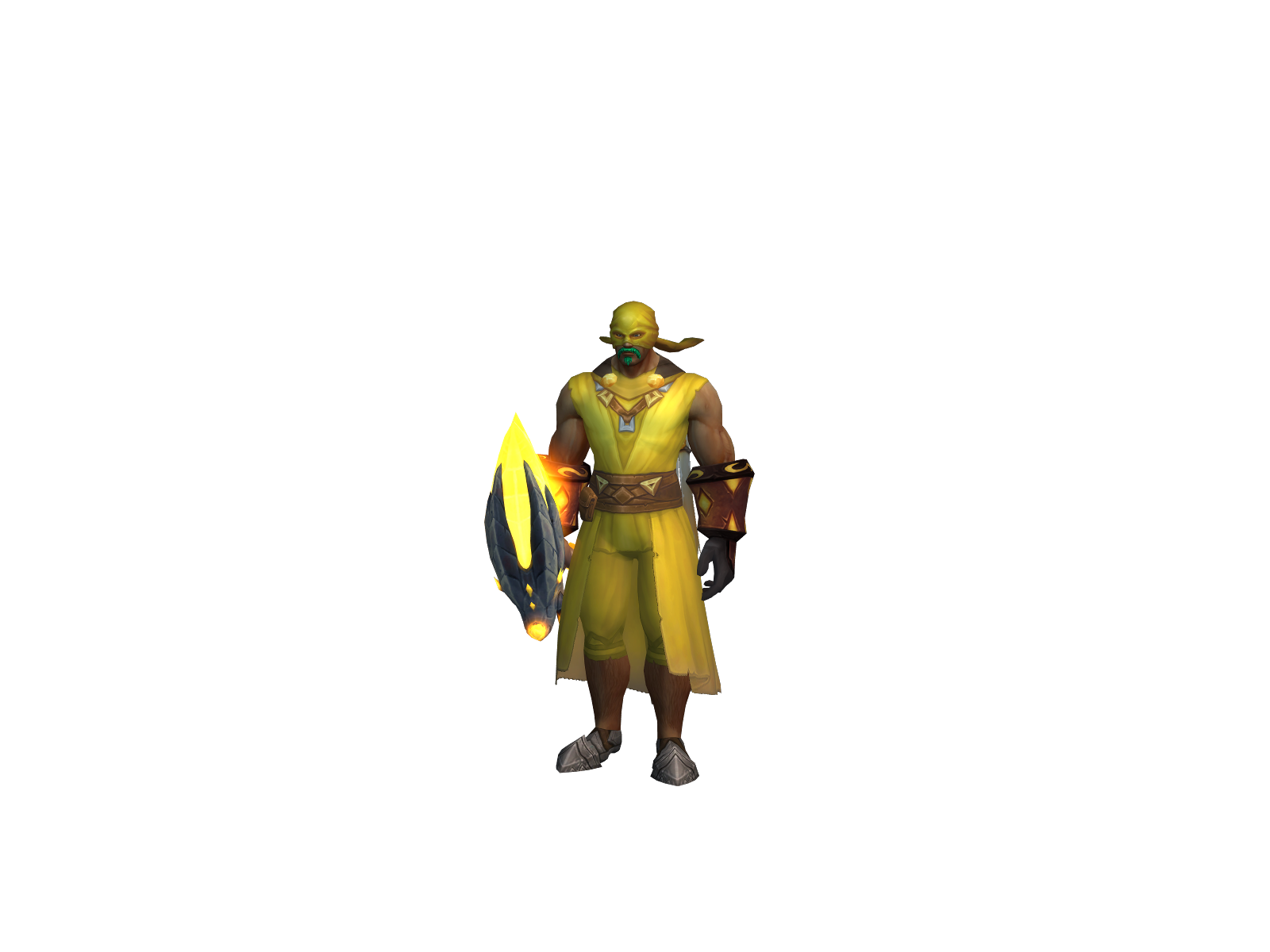 Celticpali 3D character render
