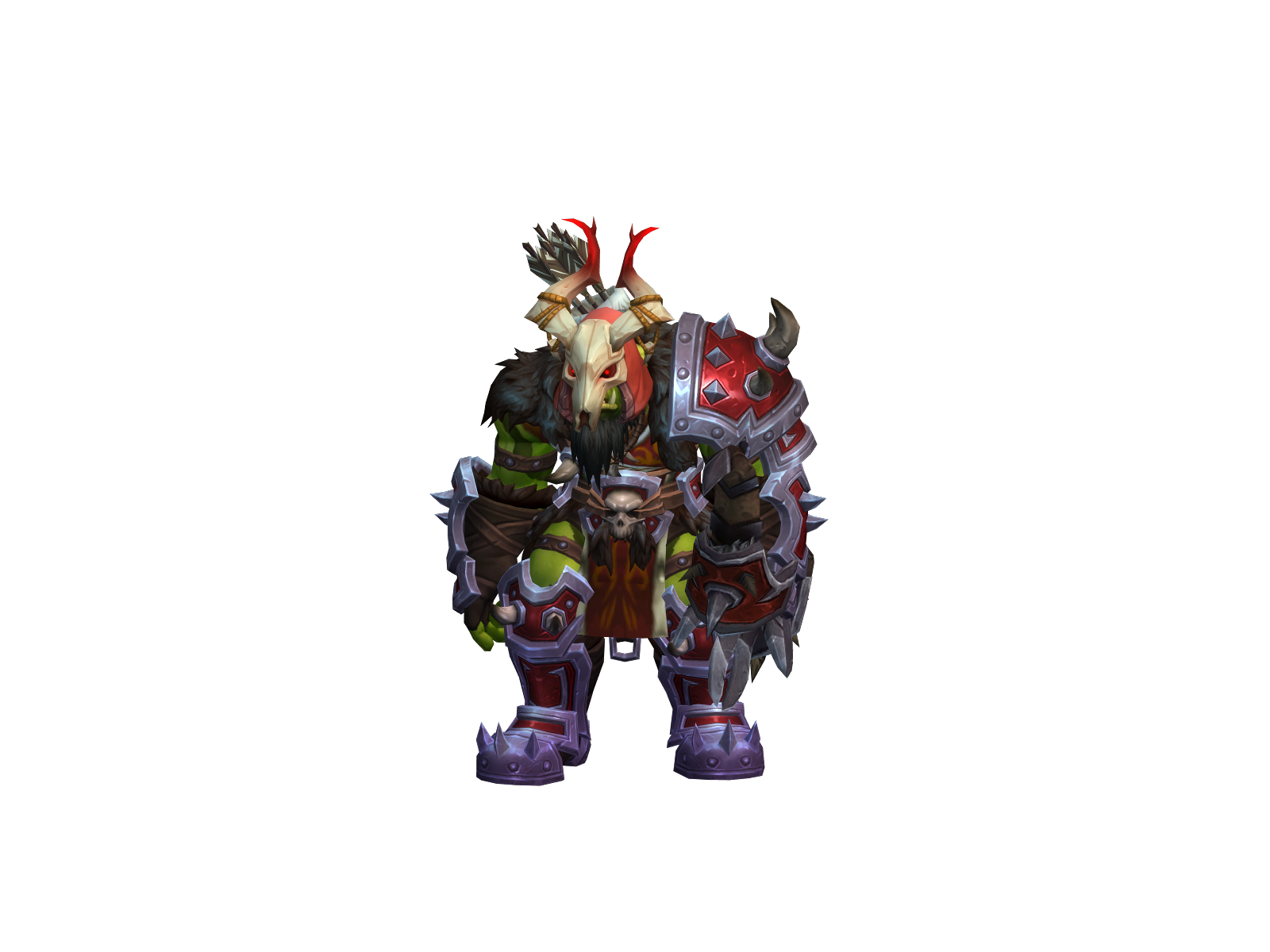 Mokthul 3D character render