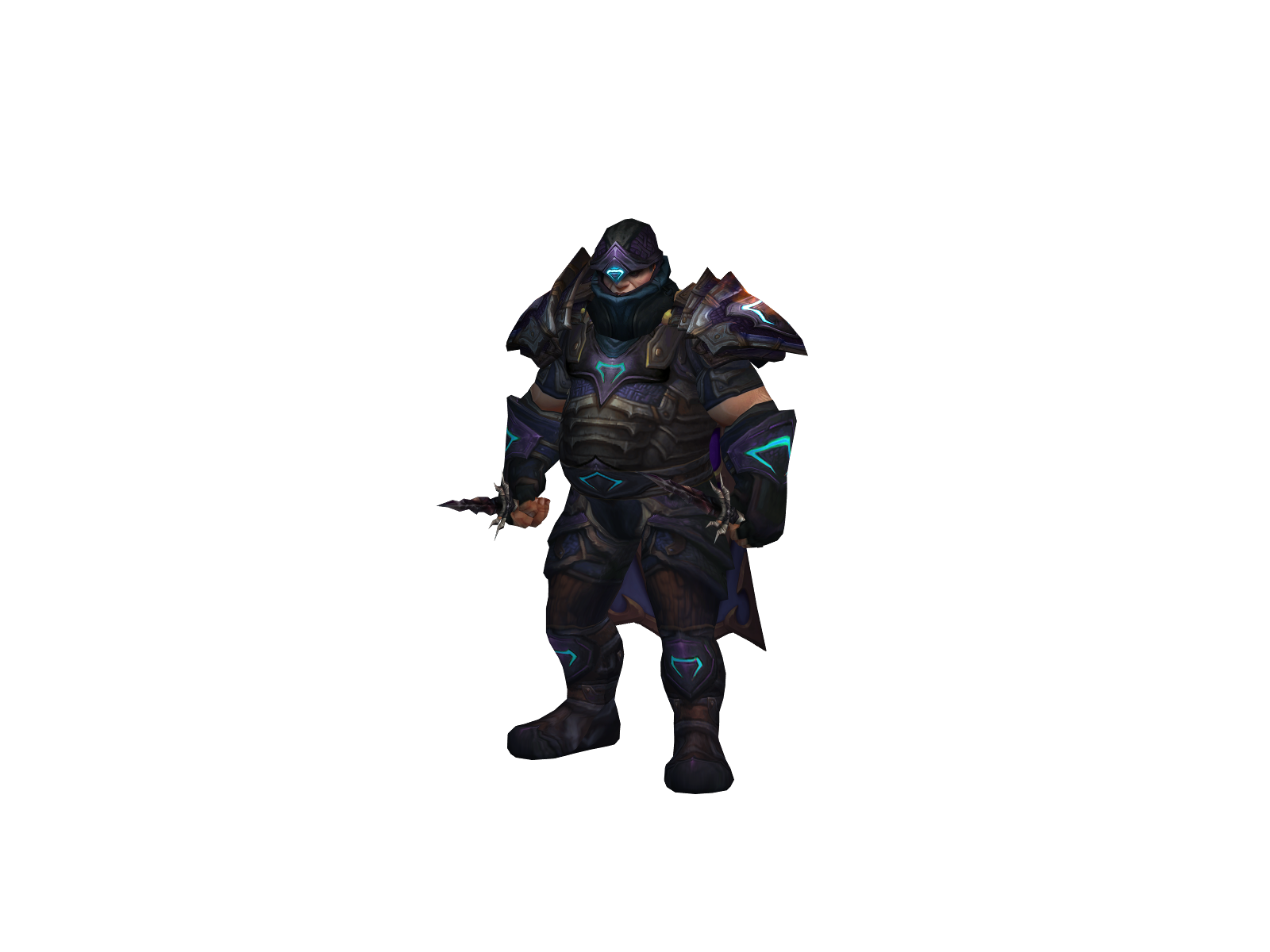Driproast 3D character render