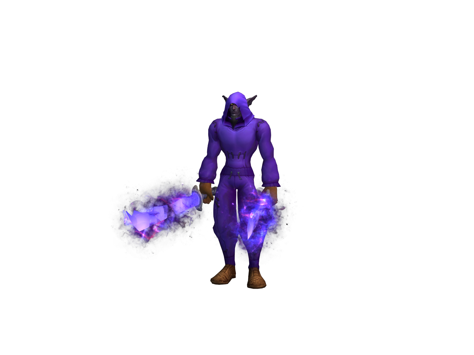 Slitcrotch 3D character render