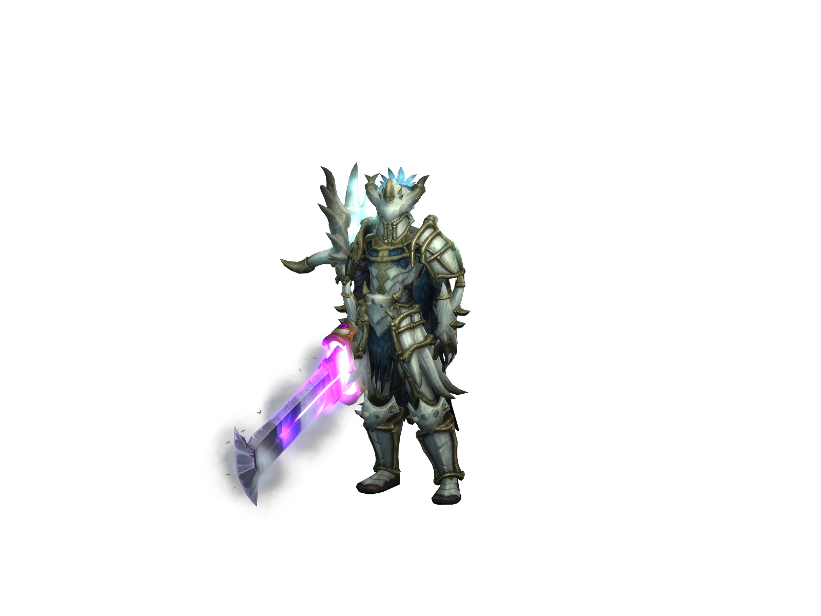 Kushed 3D character render