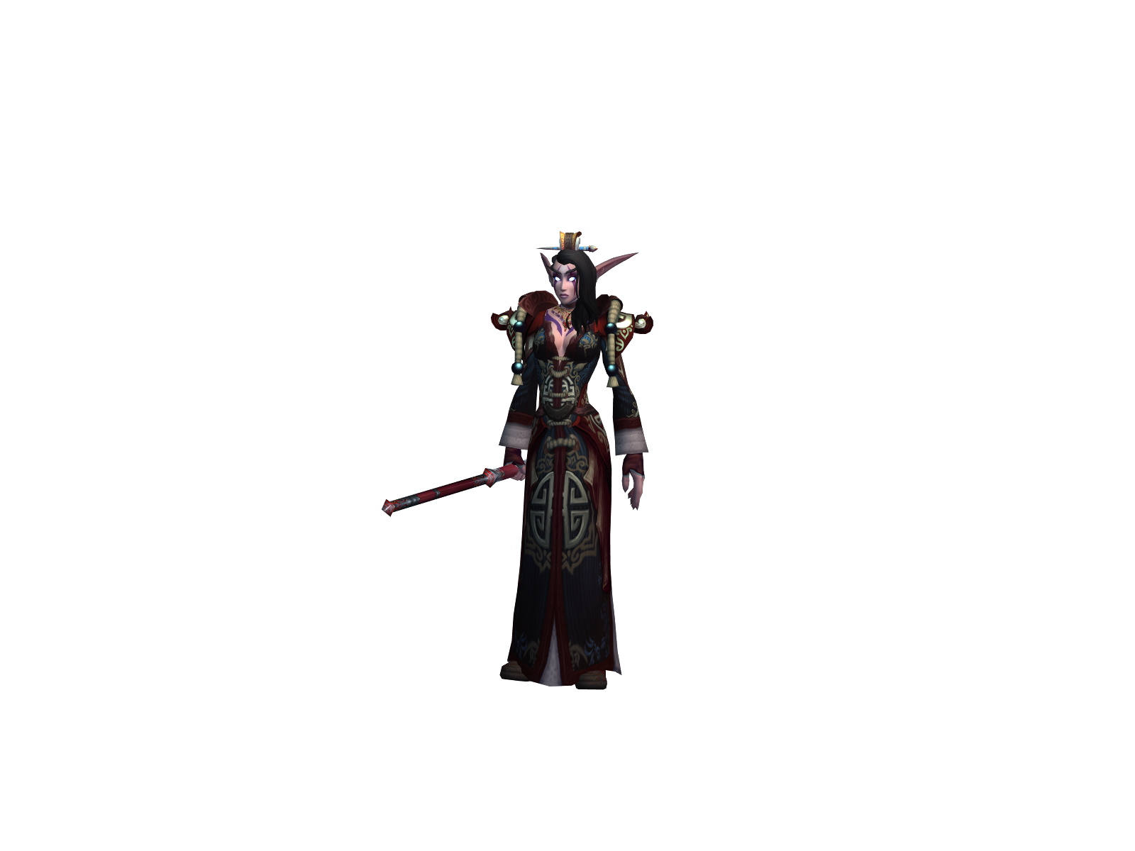 Sallie 3D character render
