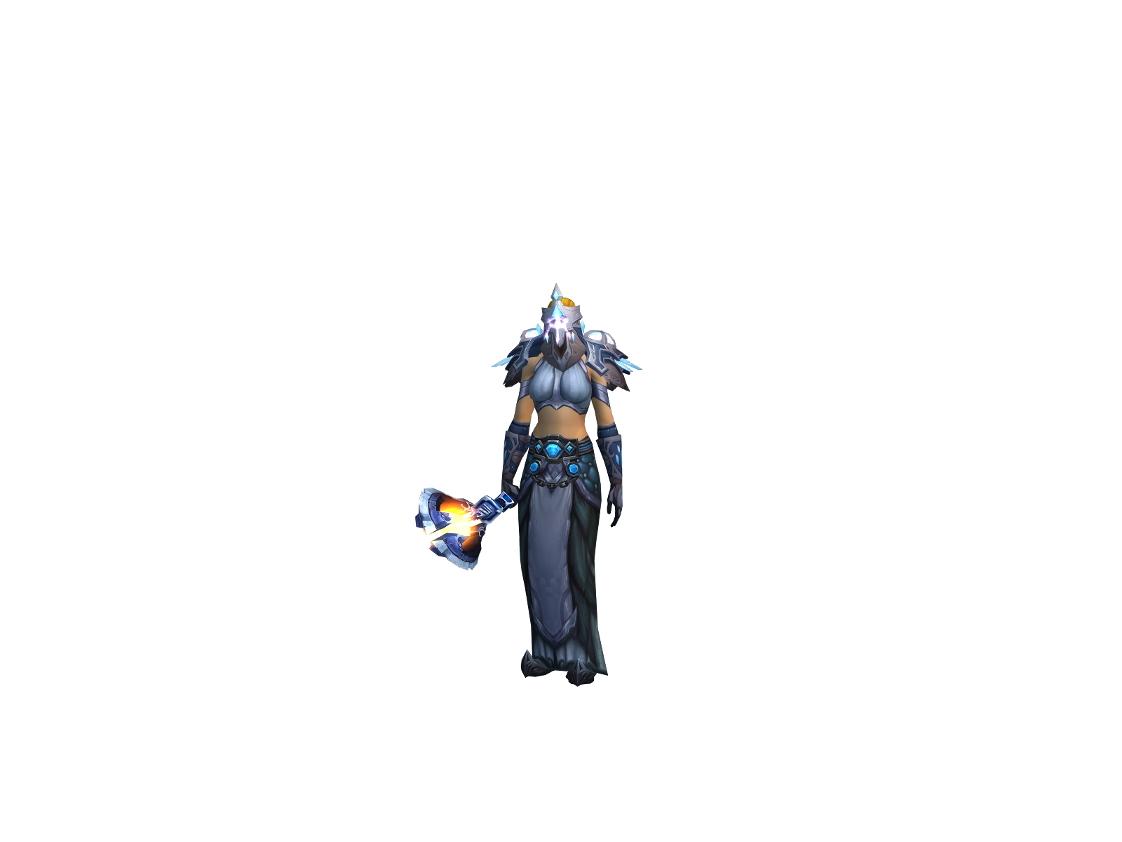 Iornfire 3D character render