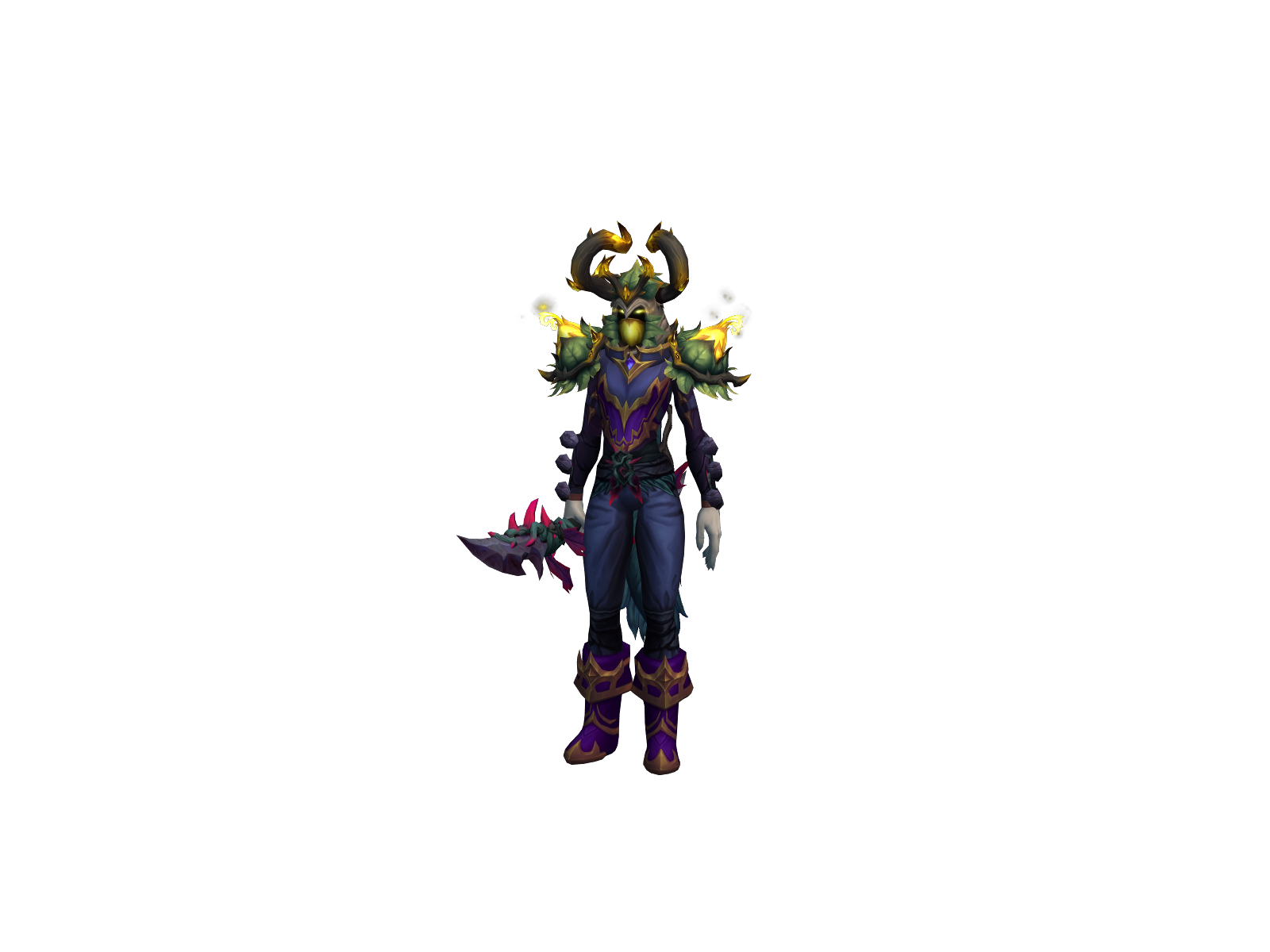 Vputin 3D character render