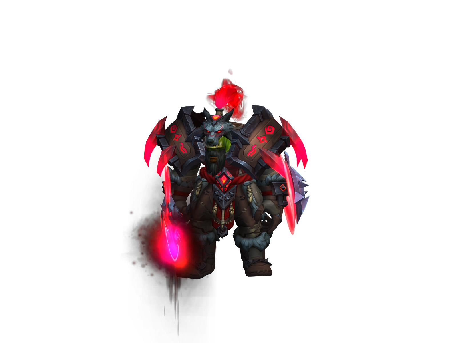 Blackrocks 3D character render