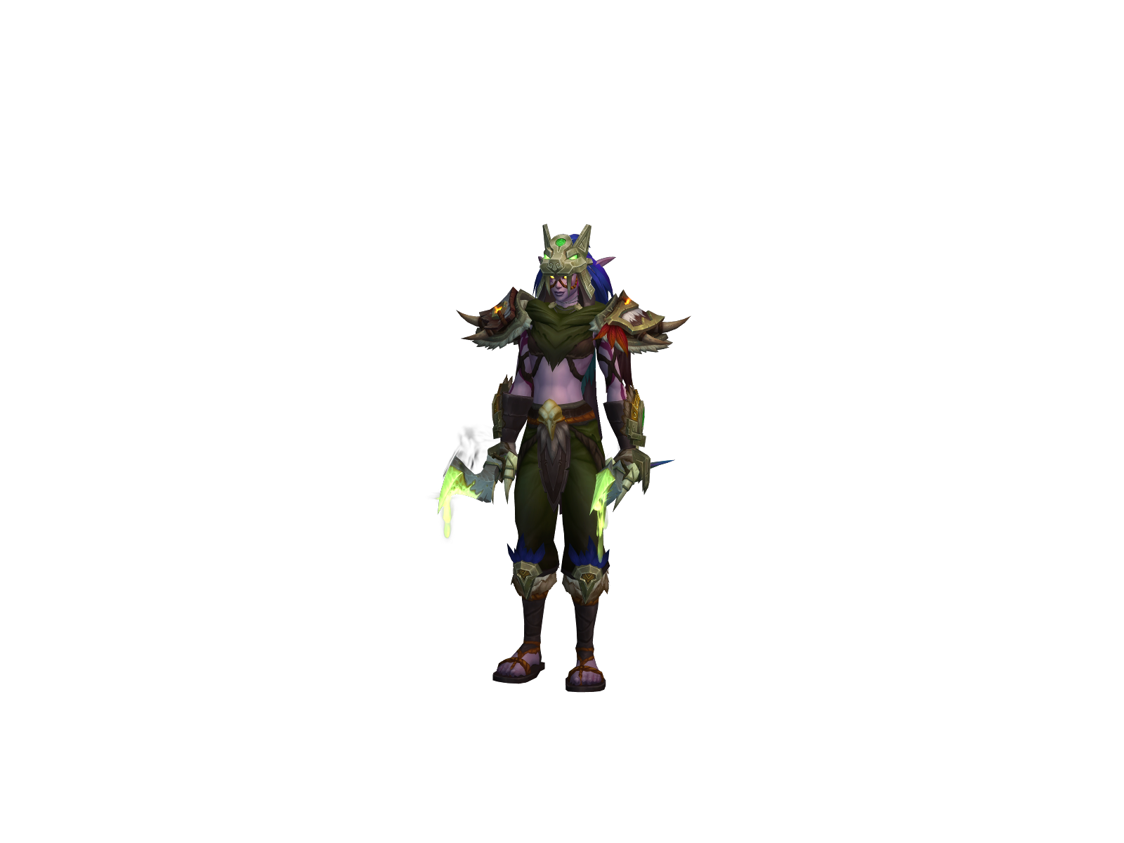 Lethira 3D character render