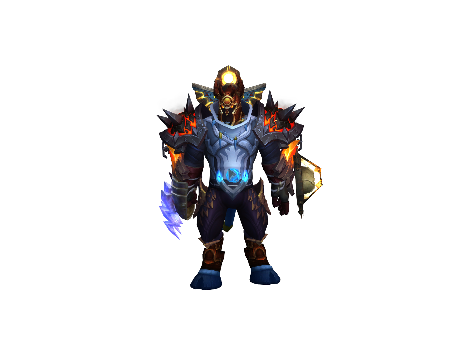Zarovek 3D character render