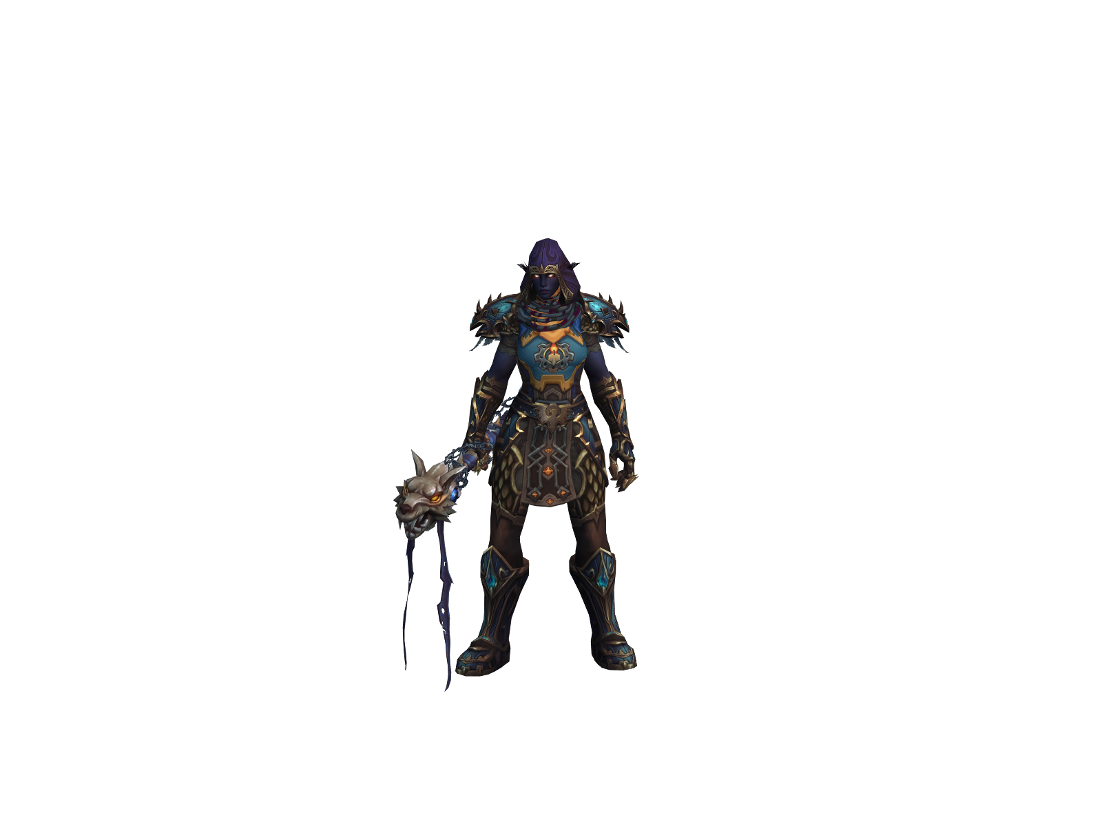 Balnag 3D character render