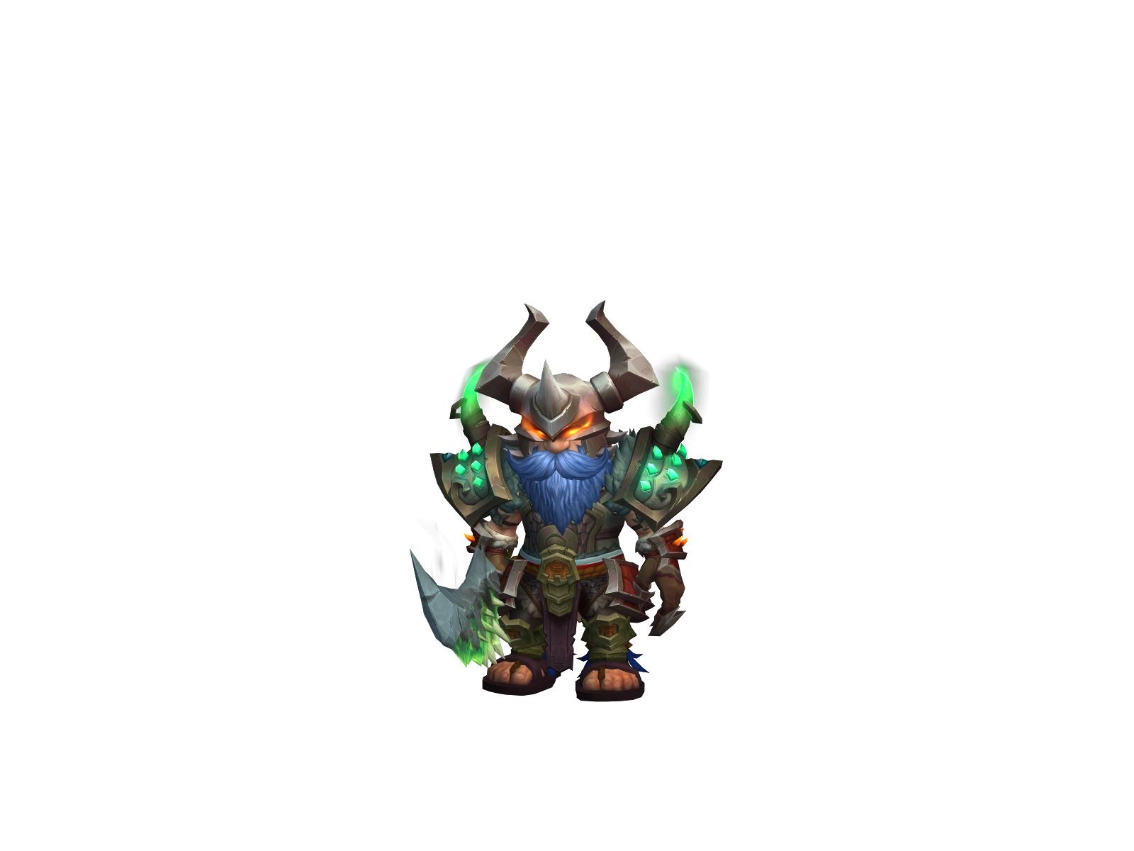 Gôku 3D character render