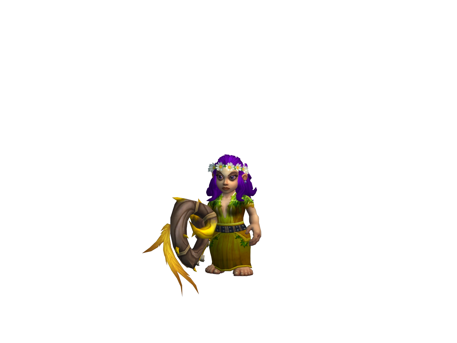 Reba 3D character render