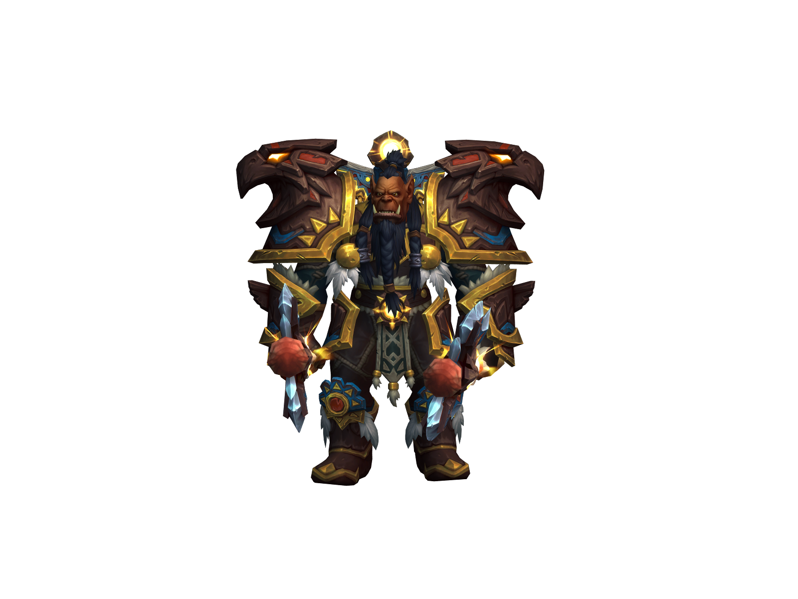 Tuktar 3D character render