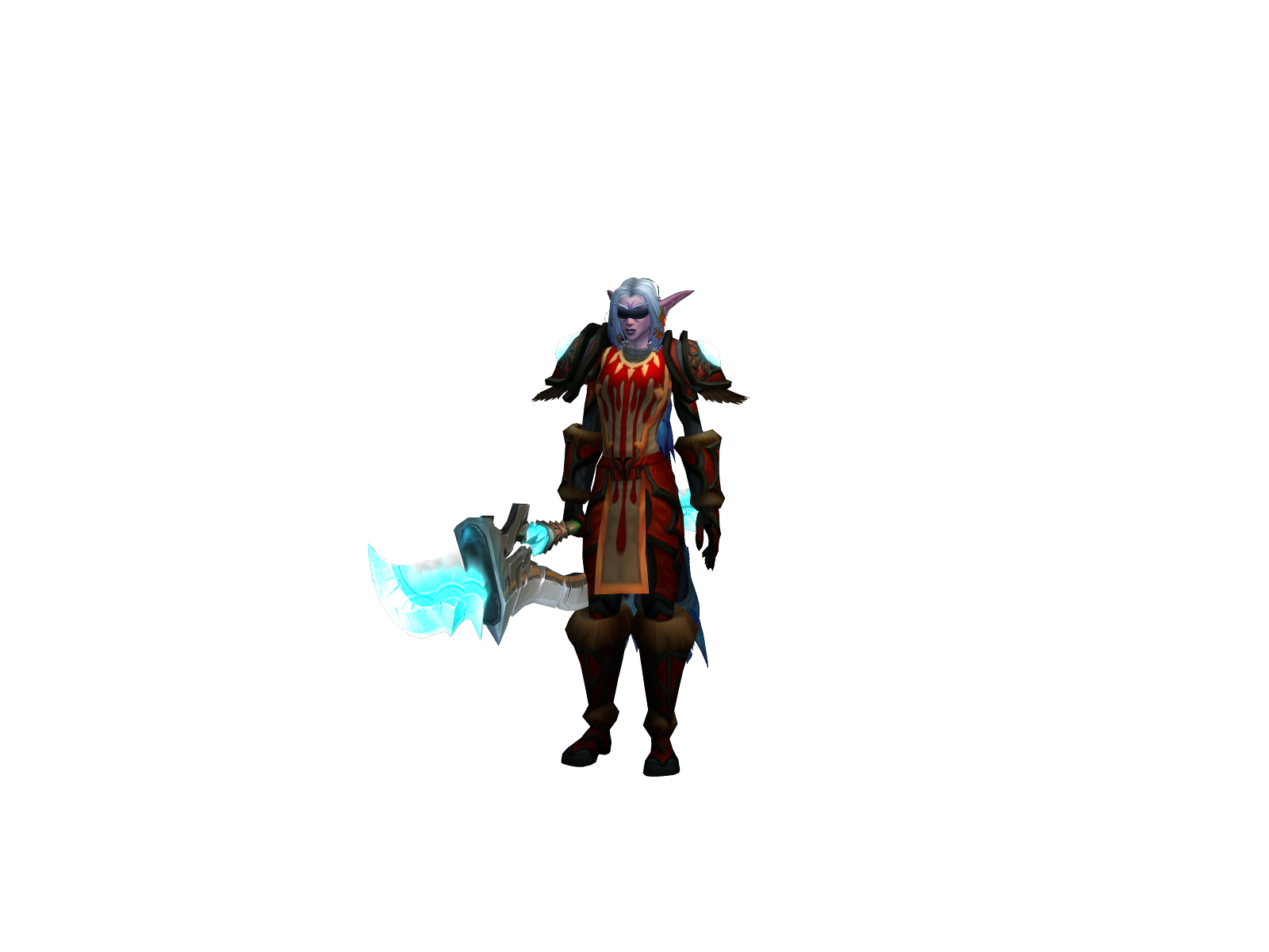 Miriy 3D character render