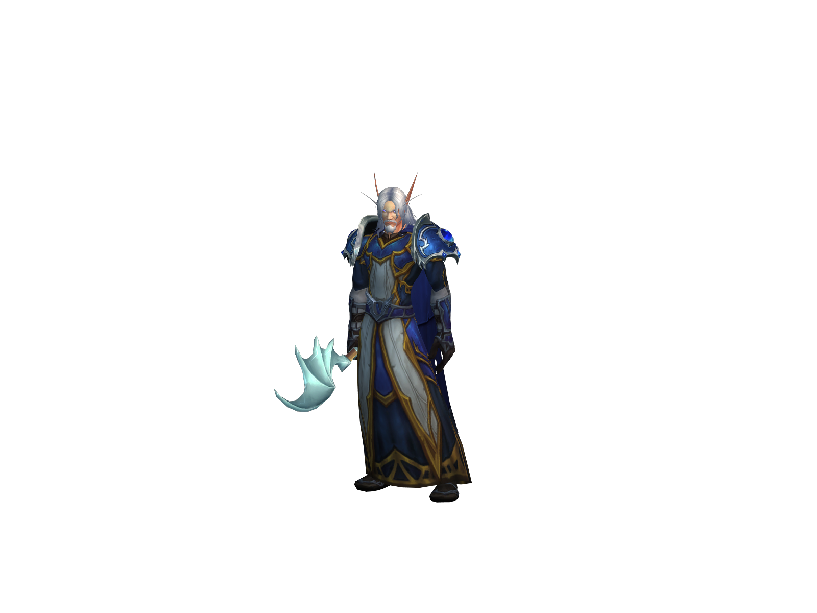 Arathi 3D character render