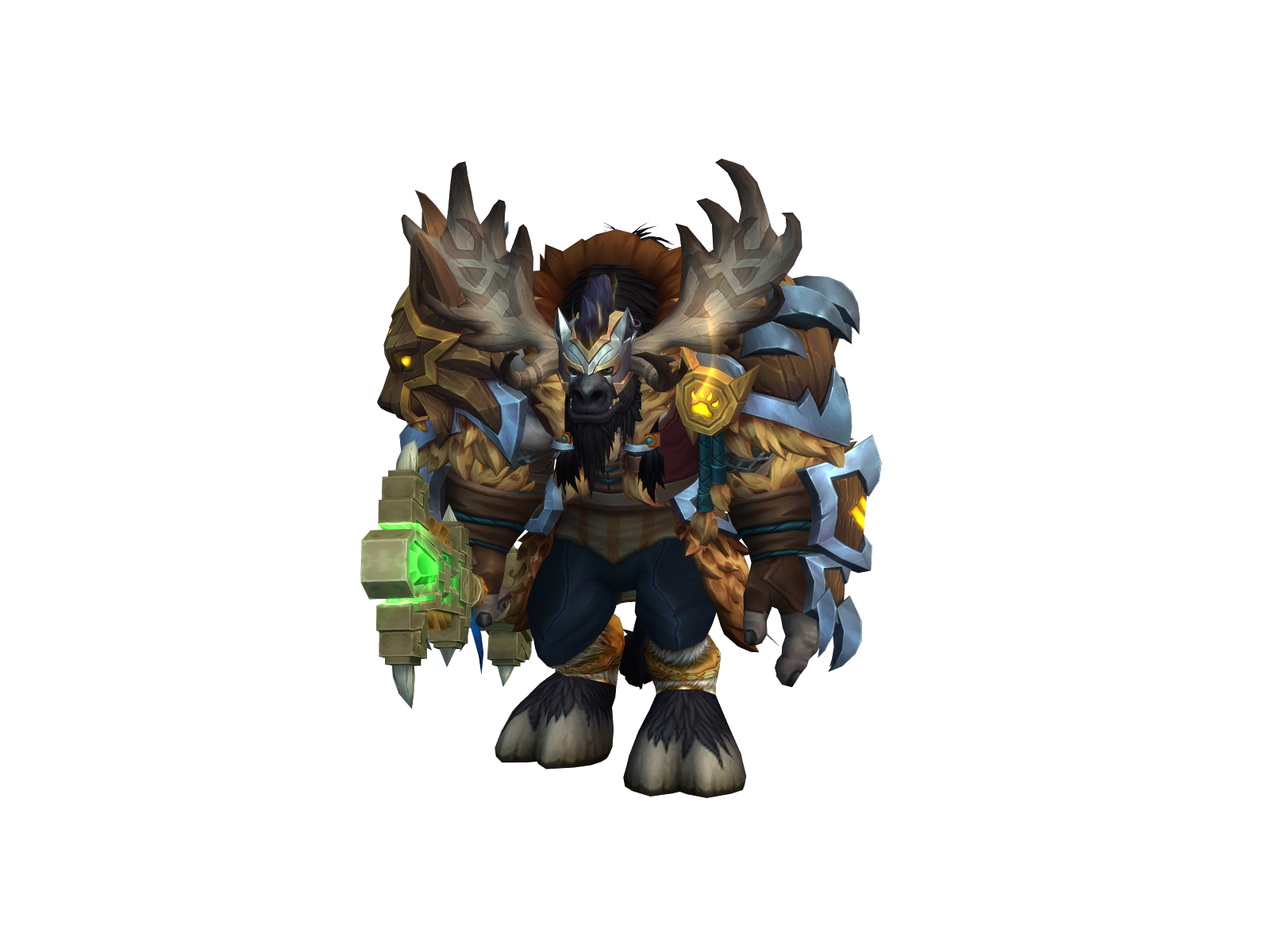 Dawnhorn 3D character render