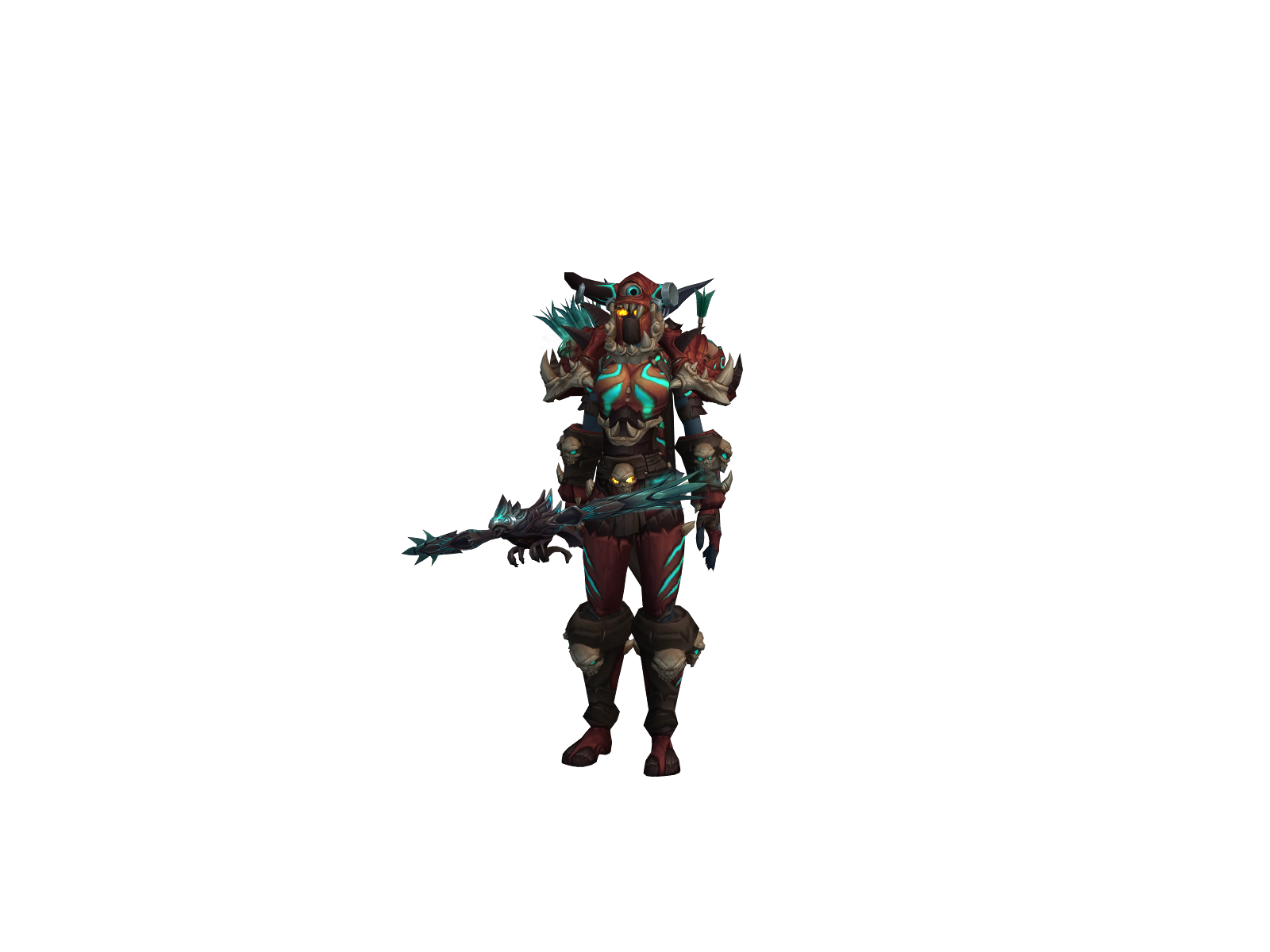 Skádi 3D character render