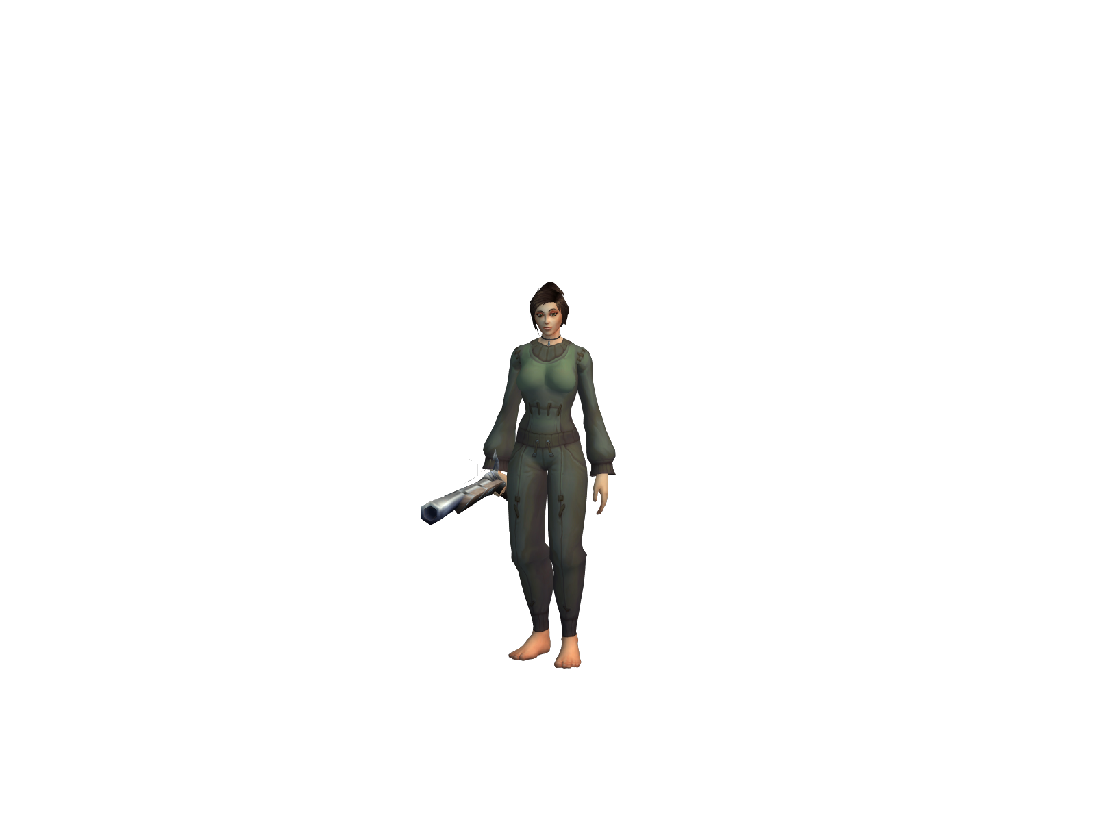 Jessismylife 3D character render