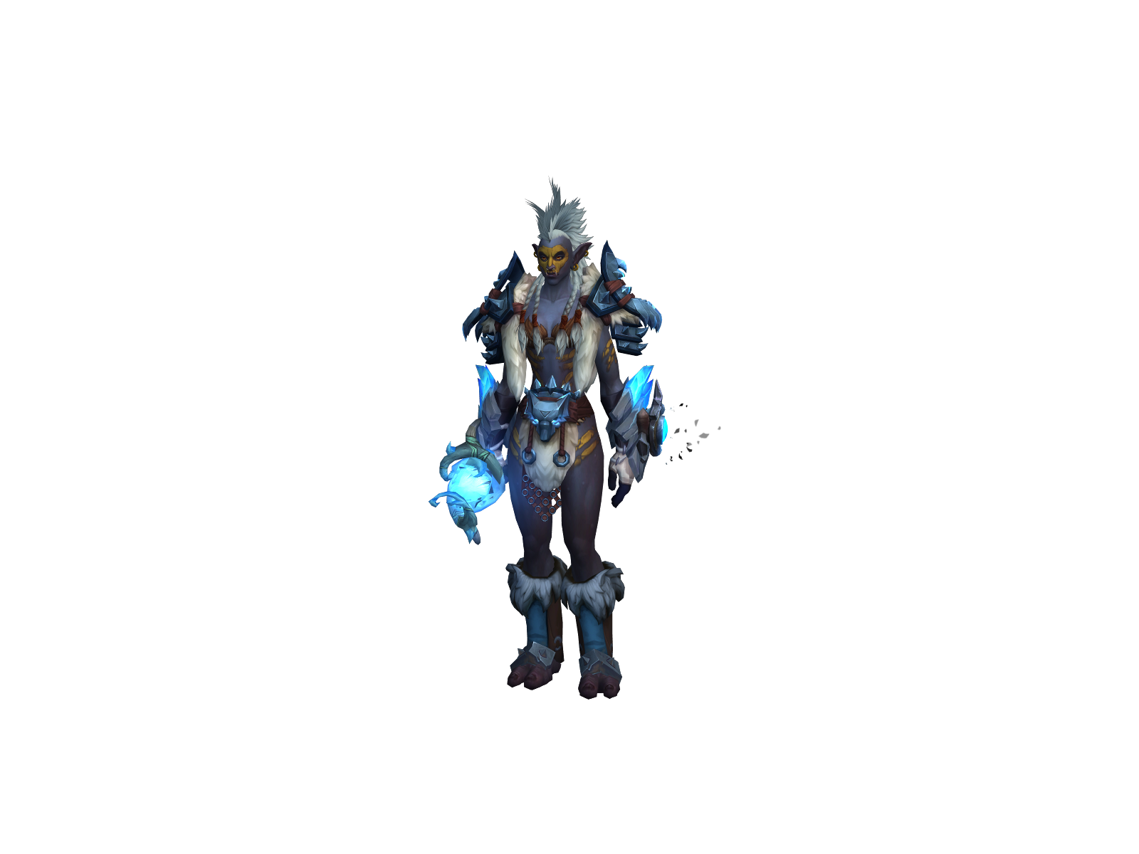 Sanktu 3D character render