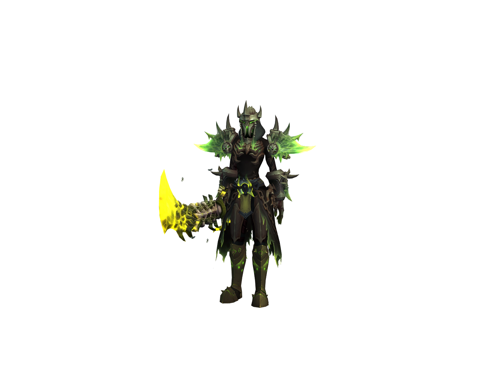 Zharah 3D character render