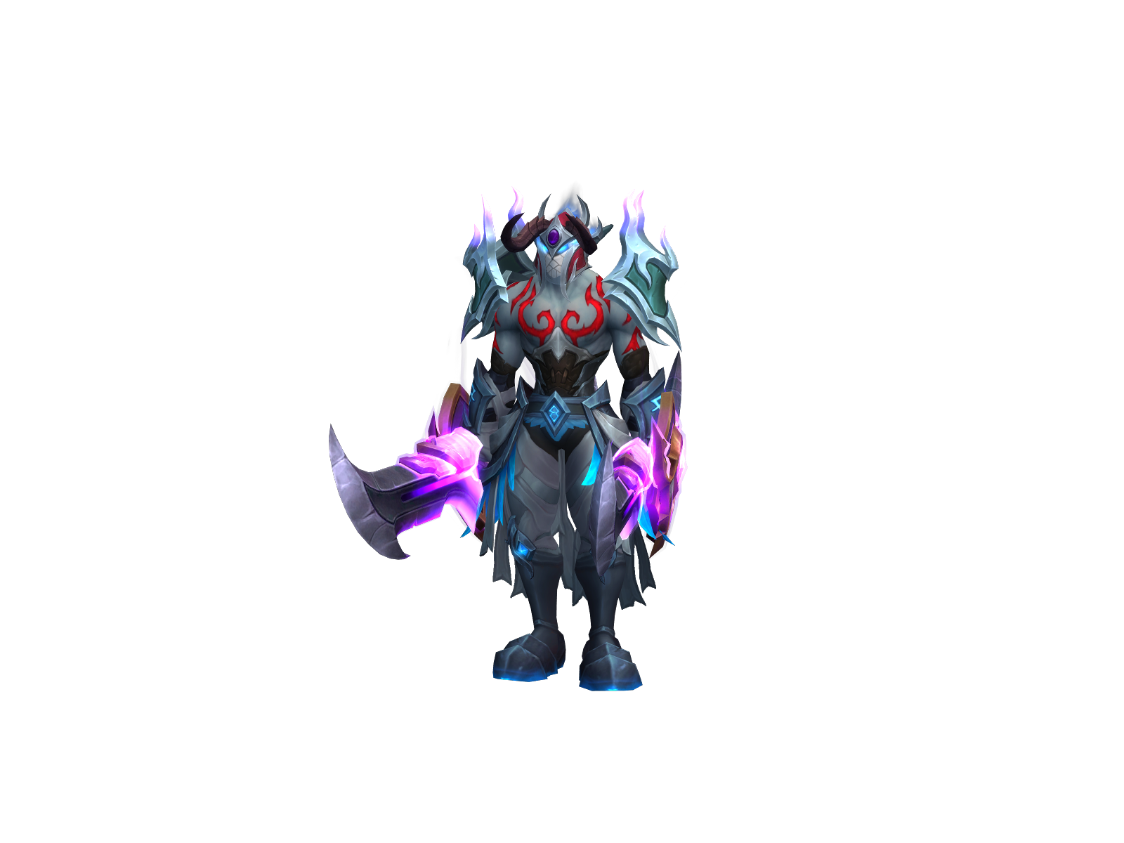 Satann 3D character render