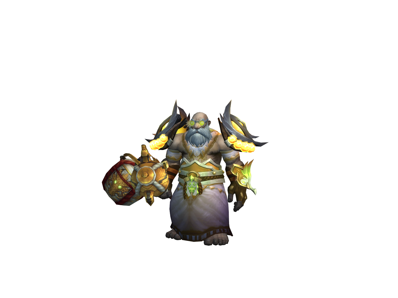 Brassmonky 3D character render