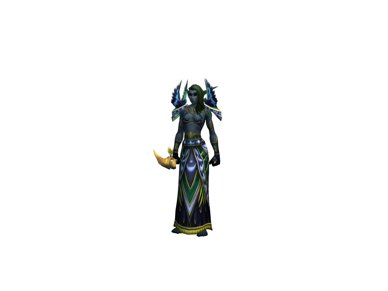 Ameanda 3D character render