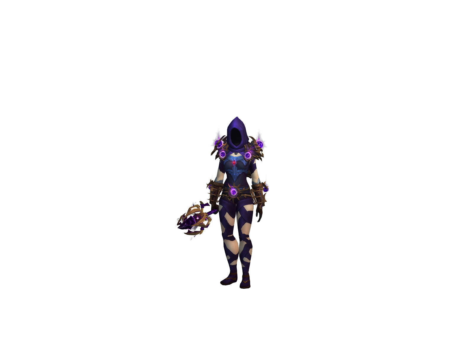 Freezin 3D character render