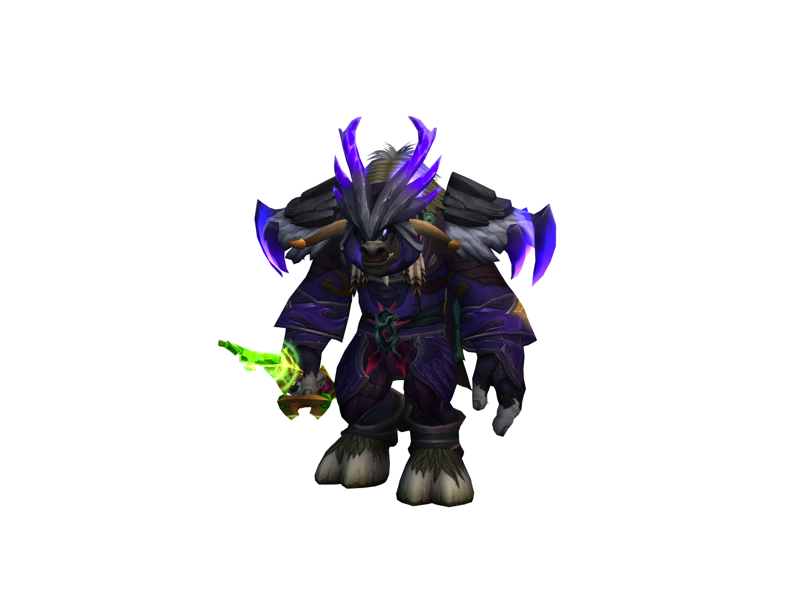 Botanicbuey 3D character render