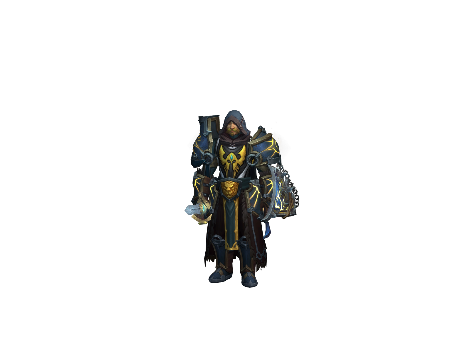 Akildur 3D character render