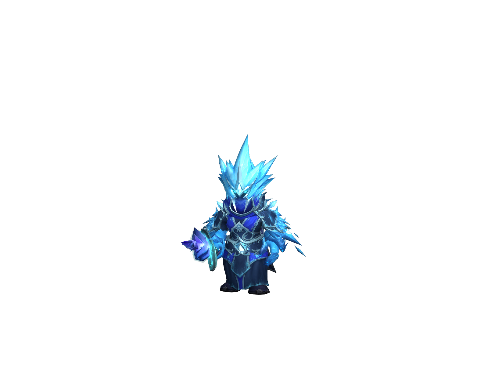Akroa 3D character render