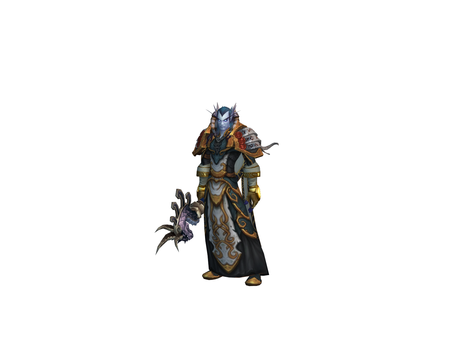Shadøwhunter 3D character render