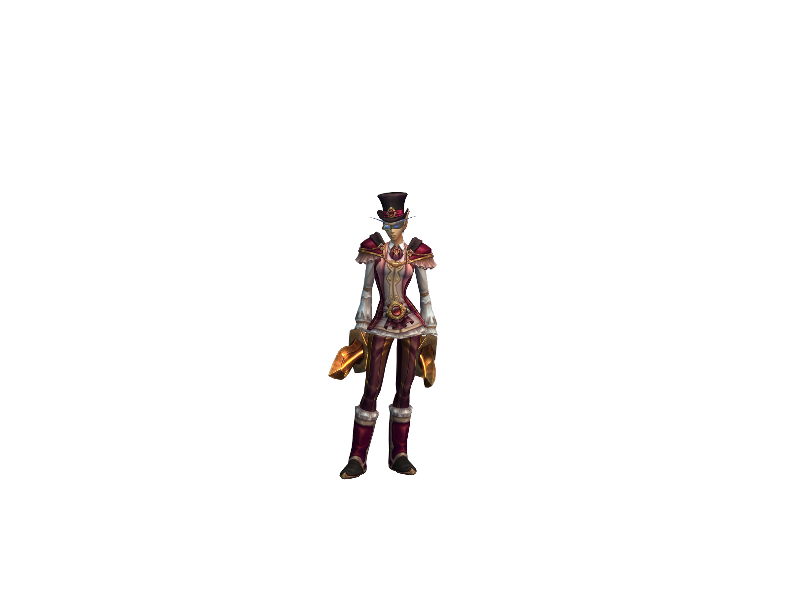 Keys 3D character render