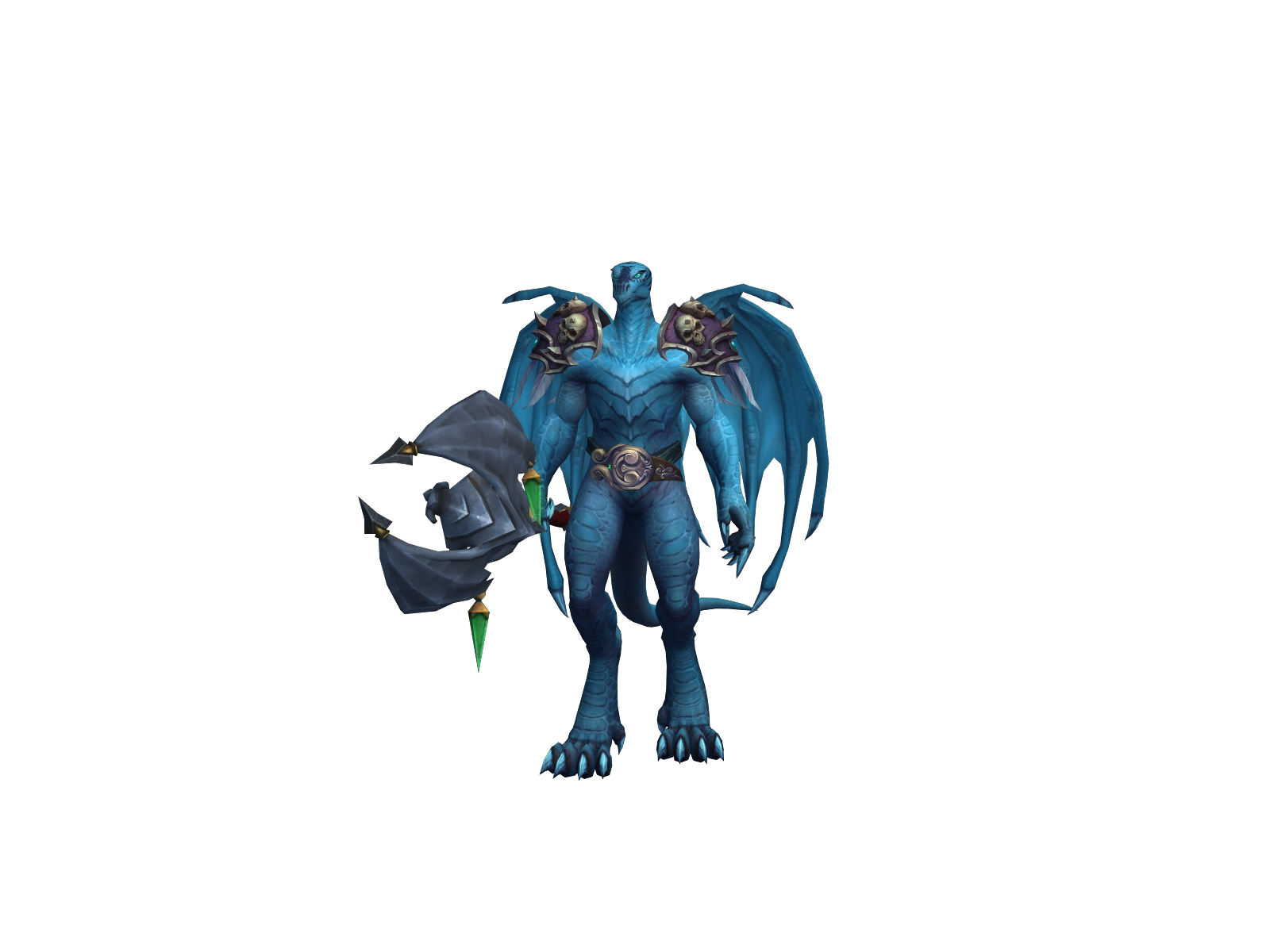 Fishy 3D character render
