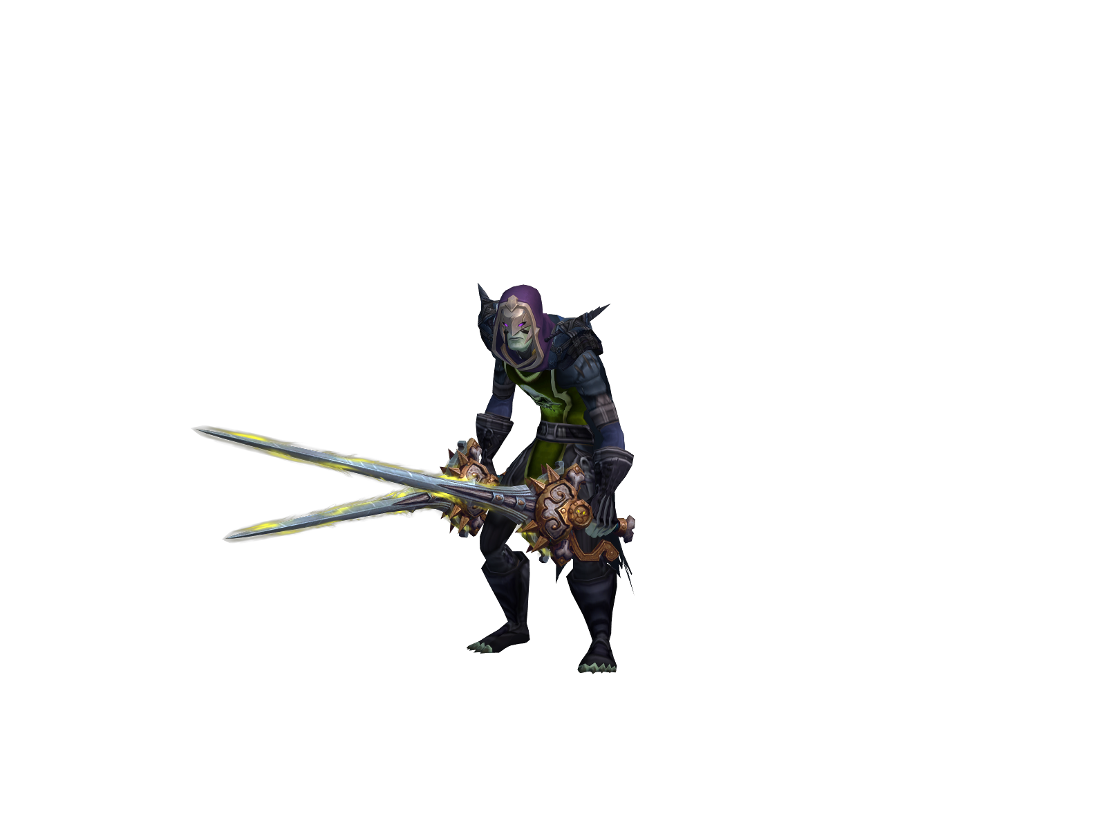 Doodvlees 3D character render