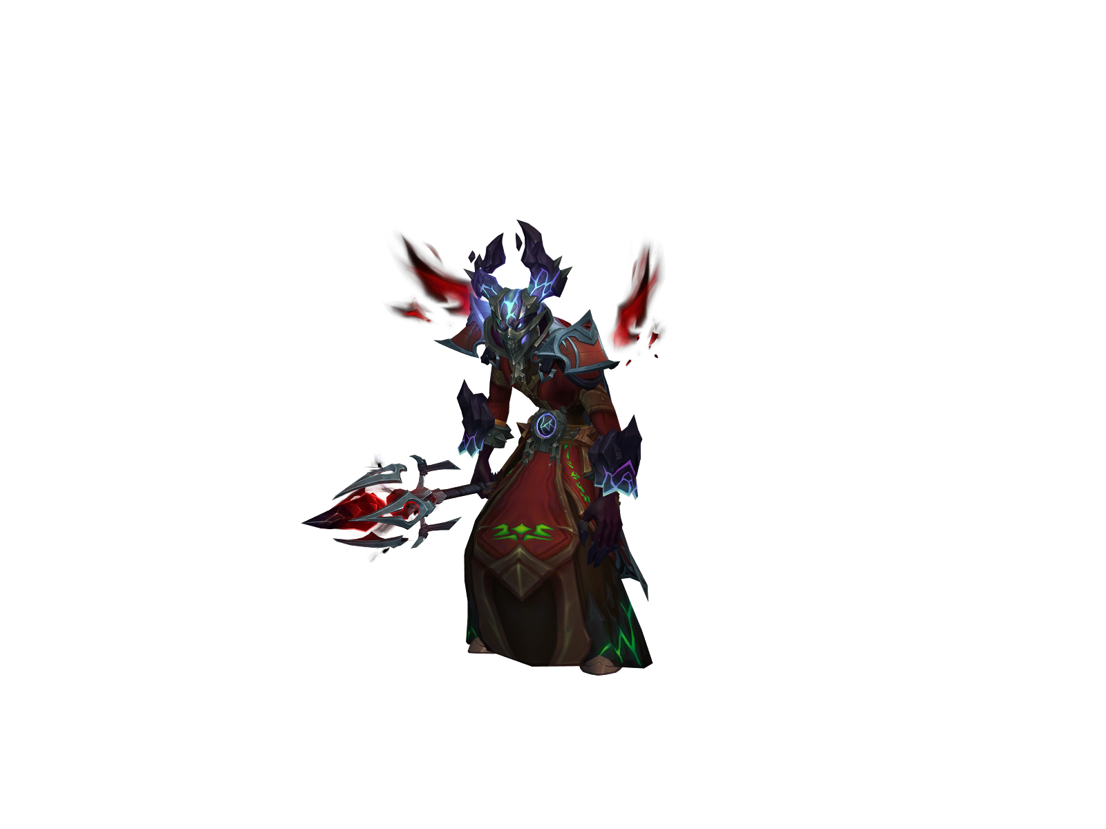 Galvanti 3D character render