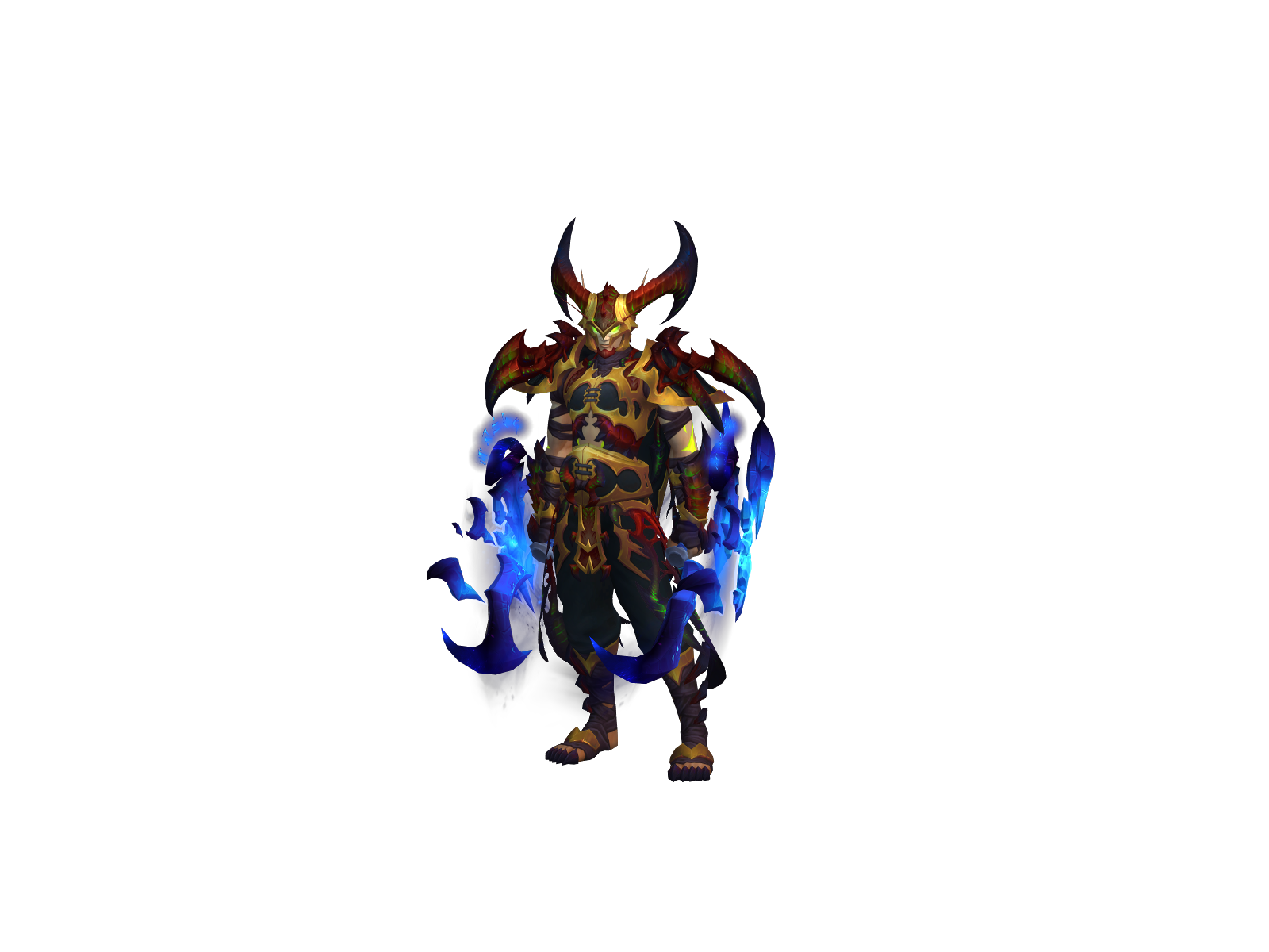 Zarvandel 3D character render
