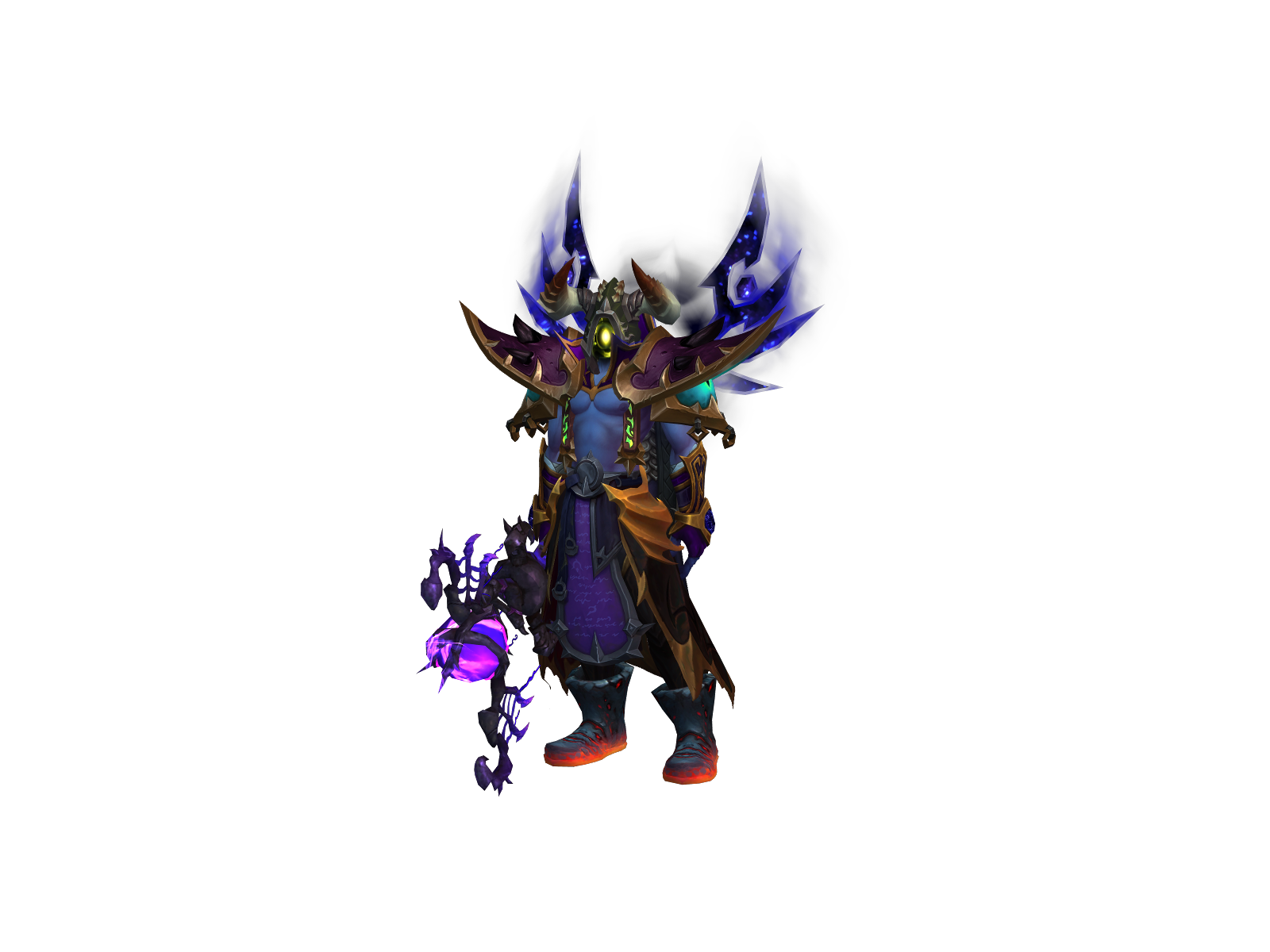 Eziel 3D character render
