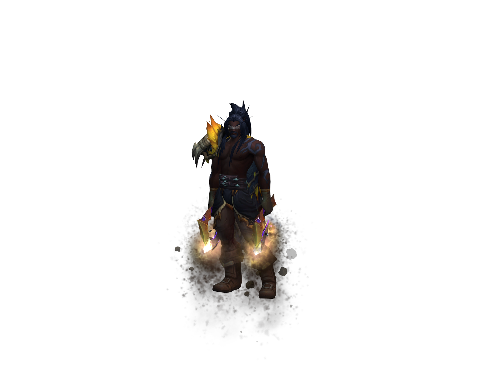 Tigarna 3D character render