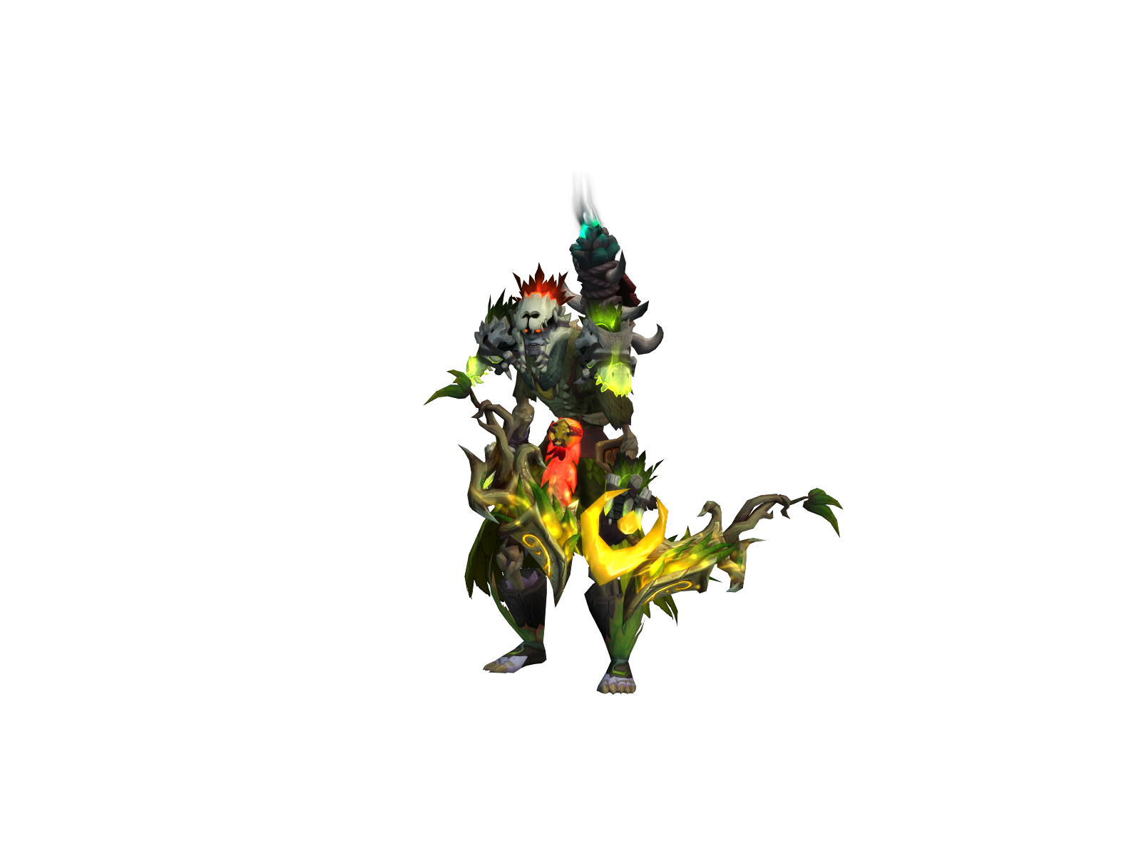 Strongw 3D character render