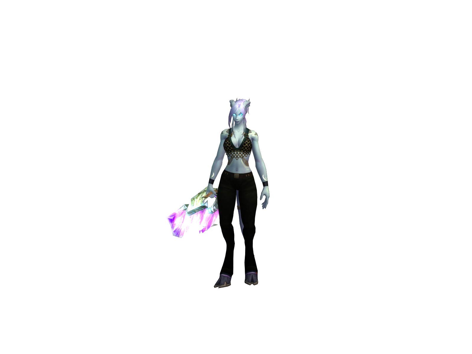 Vahaeri 3D character render