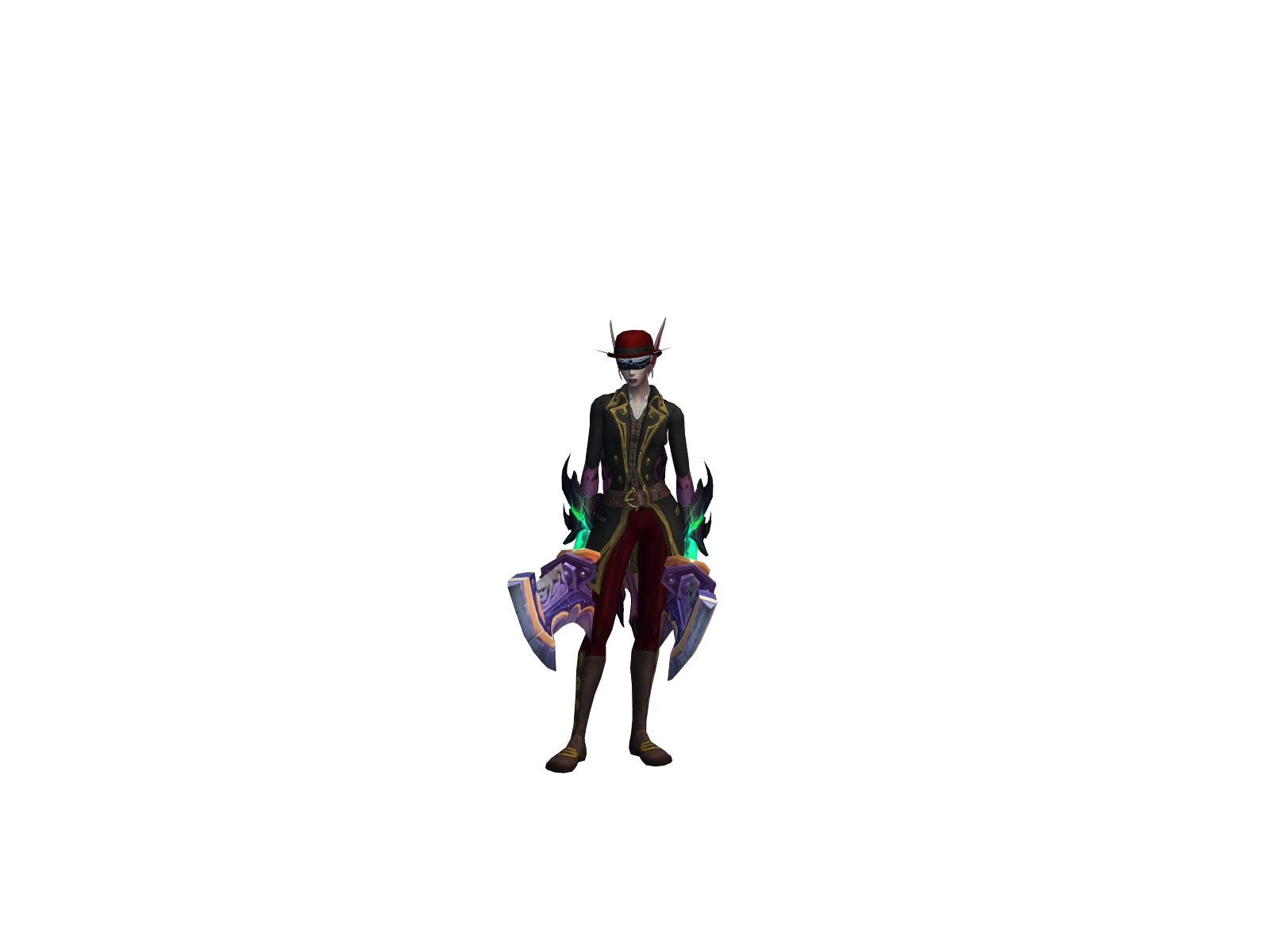 Helorius 3D character render