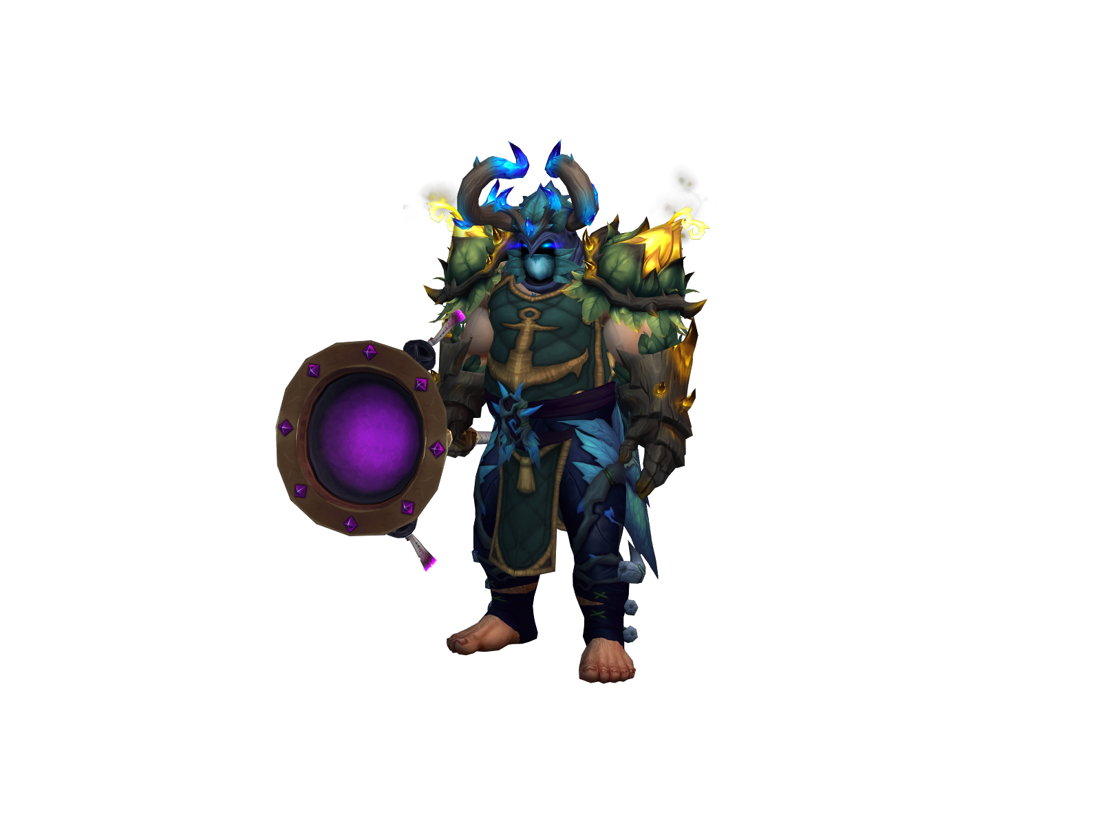 Dirtyclaws 3D character render