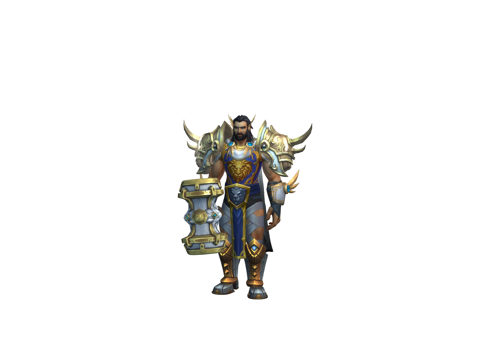 Kháld 3D character render