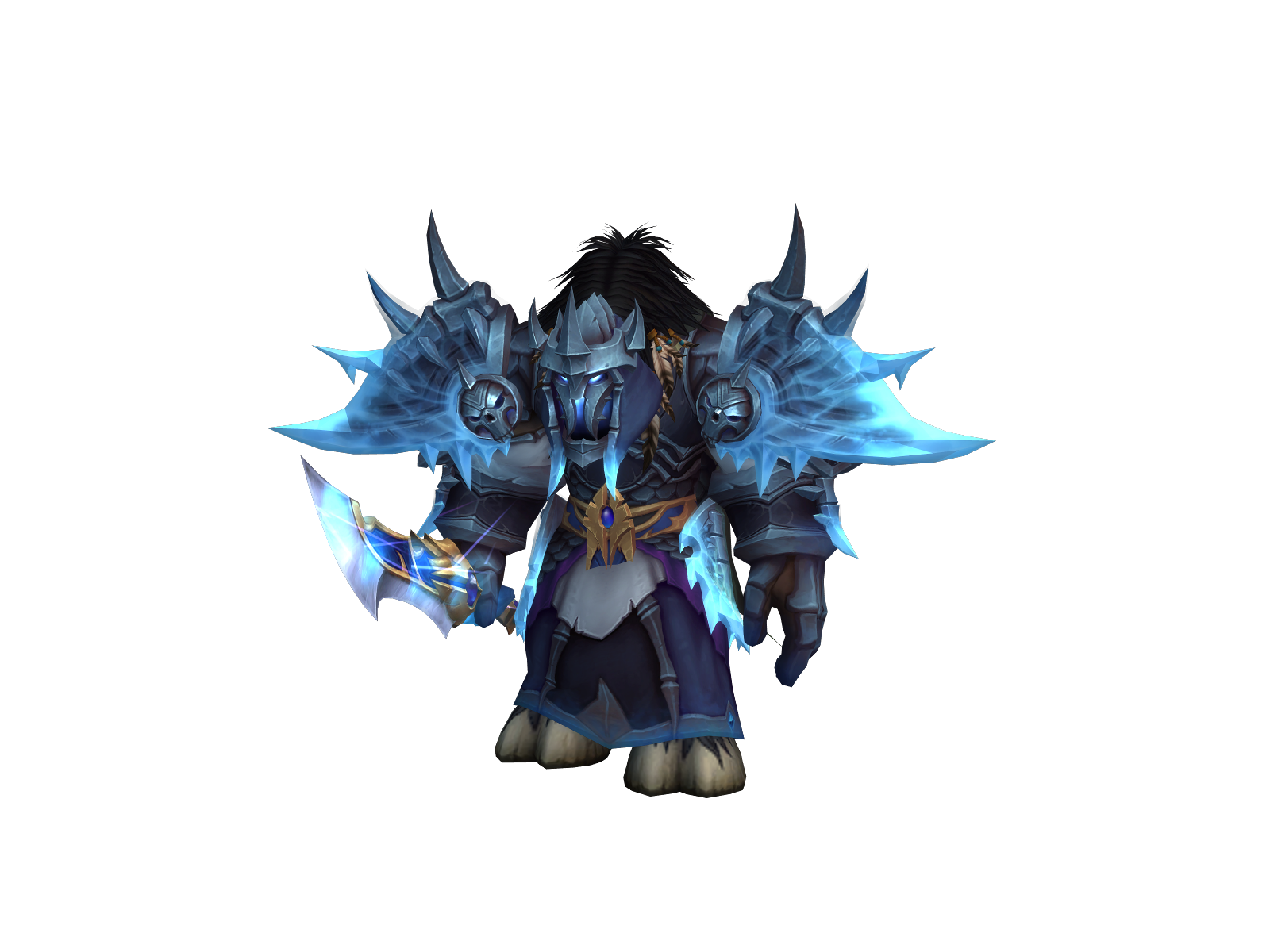 Macariad 3D character render