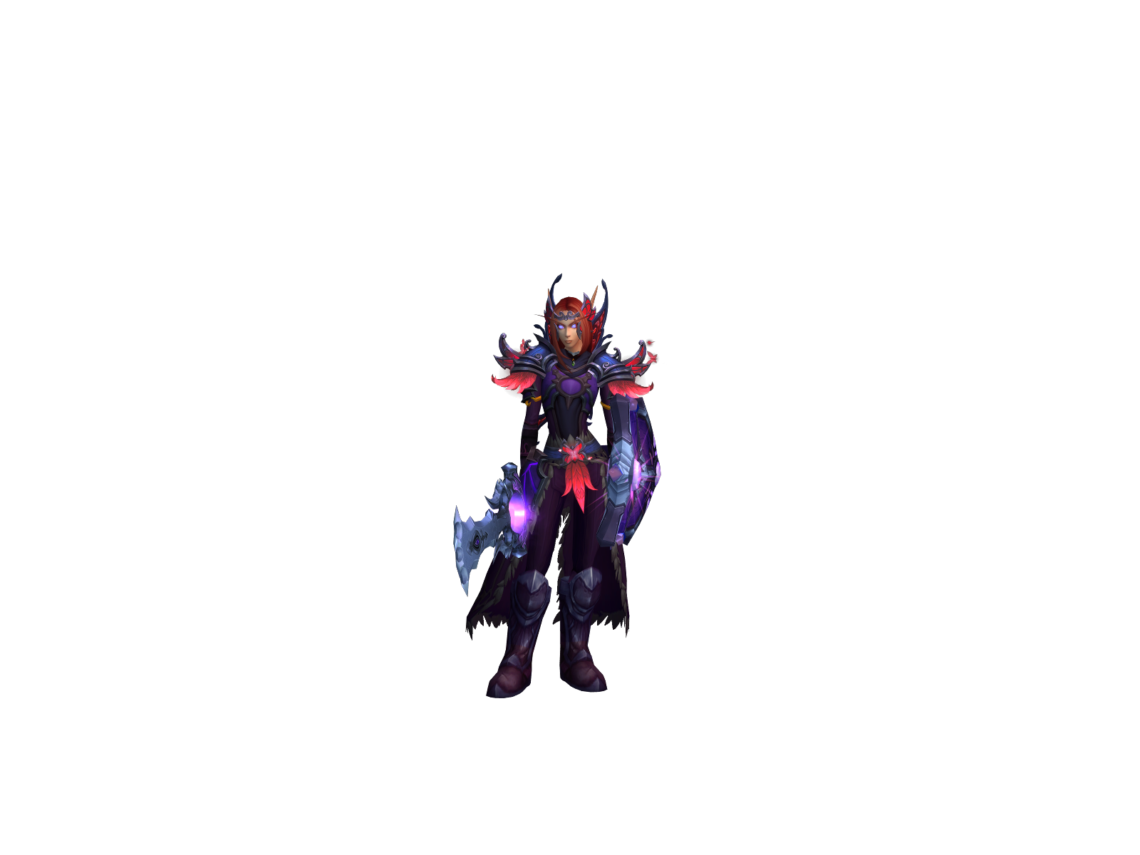Scarletblade 3D character render