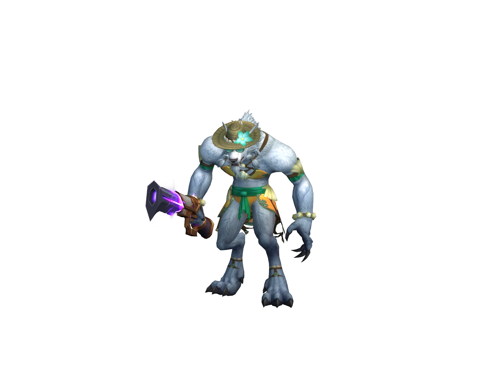 Difox 3D character render
