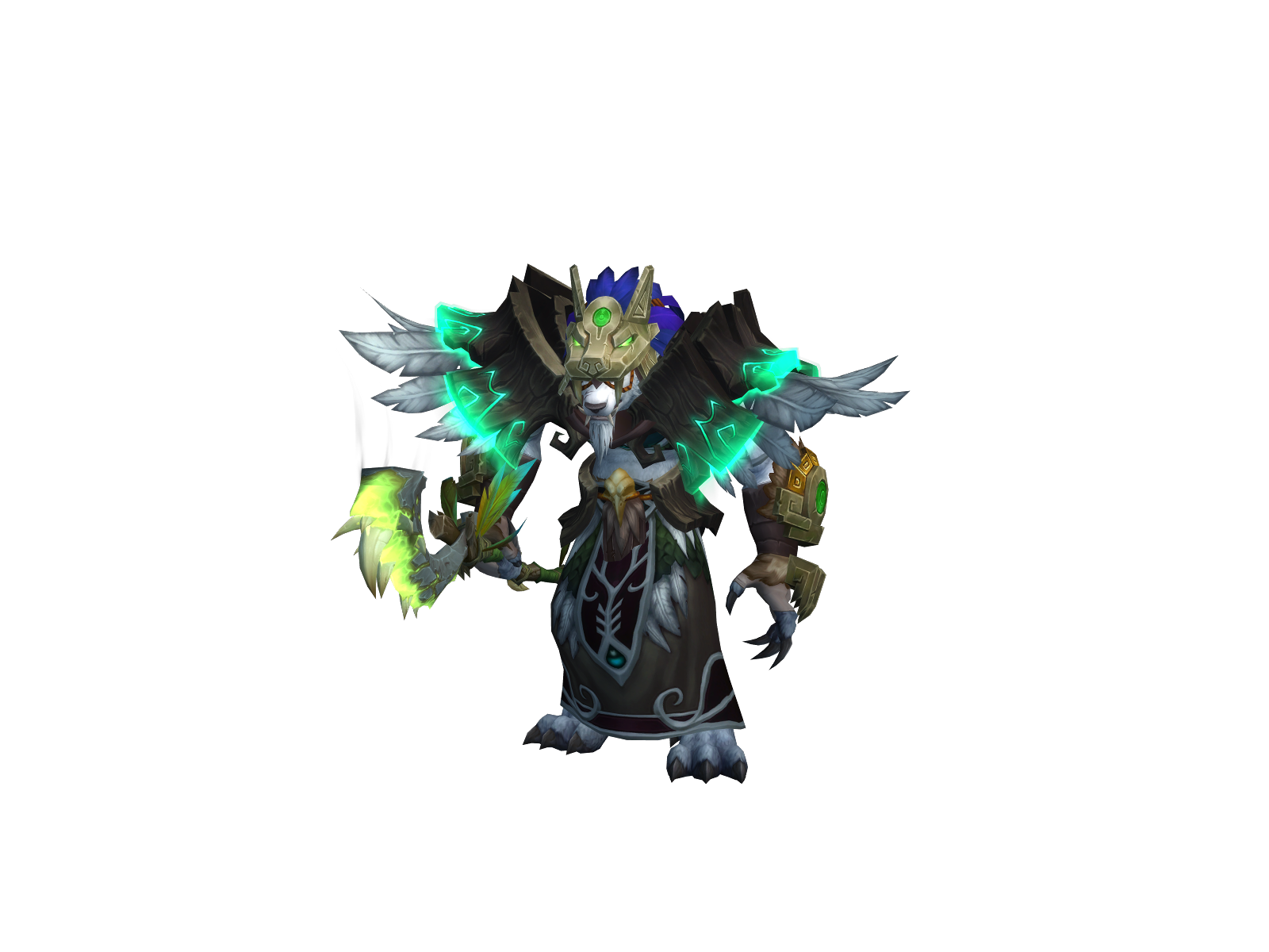 Hollix 3D character render