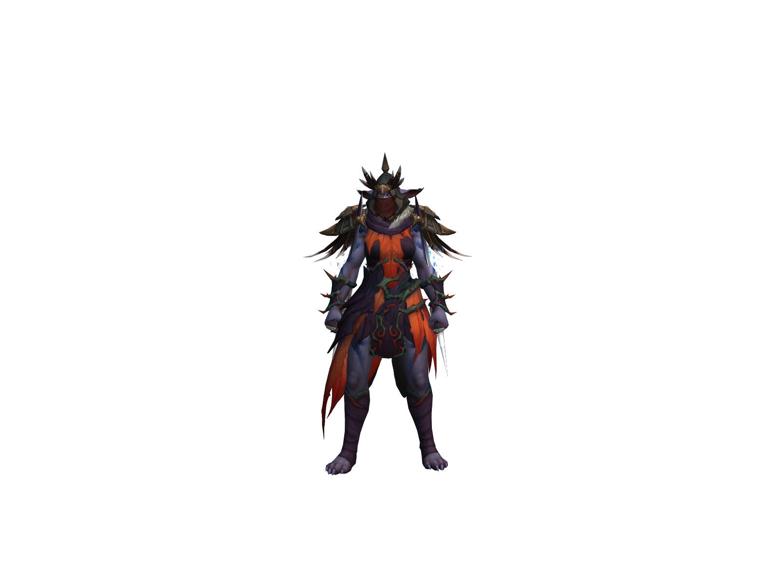 Filet 3D character render