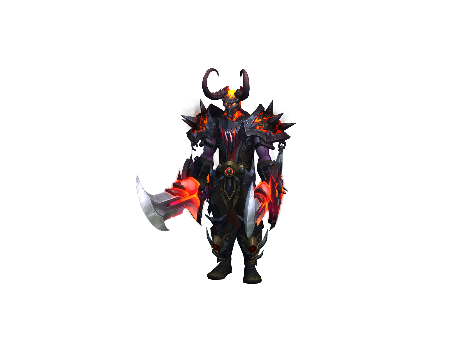 Lickmyhorns 3D character render