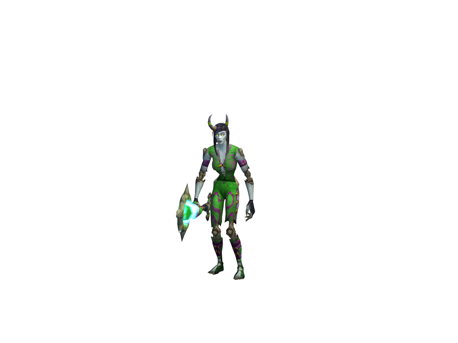 Nawtyforever 3D character render